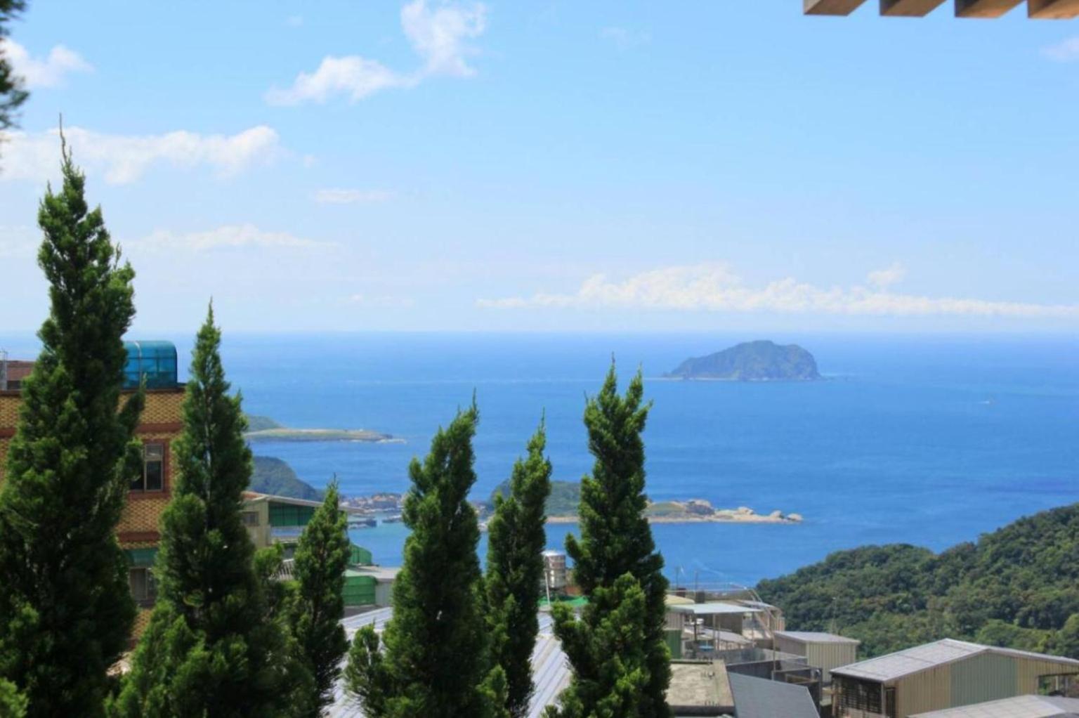 九份山海灣民宿 I 近老街 L 海景檜木房 Екстериор снимка